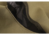 Long Sleeve Solid Color Gauze Sweatshirt