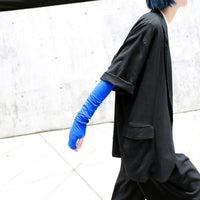 Elastic Finger Arm Sleeve Multicolor Gloves