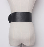 Metal Big Buckle PU Leather Belt
