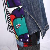 Pop Art Printed Denim Jacket