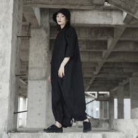 Big Size Solid Color Jumpsuit