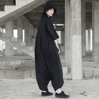 Big Size Solid Color Jumpsuit