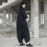 Big Size Solid Color Jumpsuit