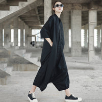 Big Size Solid Color Jumpsuit