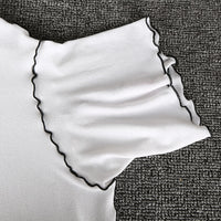 High Collar Long Sleeve T-Shirt