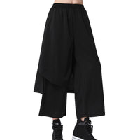 Loose Spliced High Waist Pants