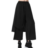 Loose Spliced High Waist Pants