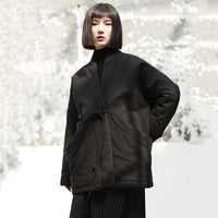 V-collar Bandage Coat