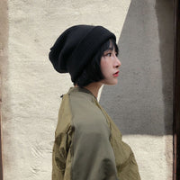 Vintage Soft Korean Thick Knitted Hat