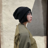 Vintage Soft Korean Thick Knitted Hat