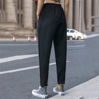 Elastic Waist Harem Pants