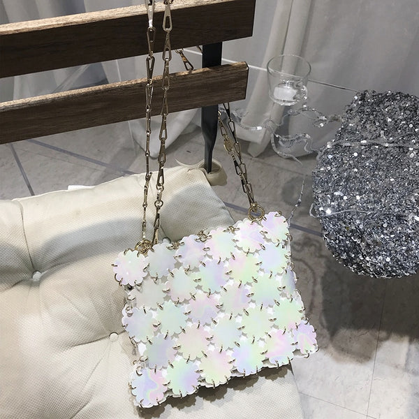 Chain With Shining Sequins Purse