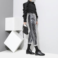 Korean Style Transparent Ankle-length Pants