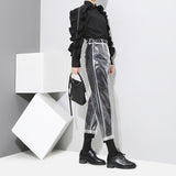 Korean Style Transparent Ankle-length Pants
