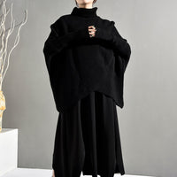 Turtleneck Batwing Sweater