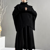 Turtleneck Batwing Sweater