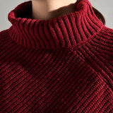 Turtleneck Batwing Sweater