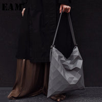 Pu Leather Pleated Stitch Bag