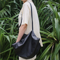 Pu Leather Irregular Long Strap Bag
