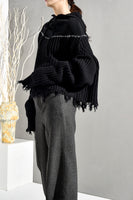 Distressed Knitted Sweater