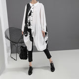 Black White Oversize Dress
