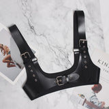 Pu Leather Button Brief Belt