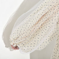 Polka-Dot Mesh Trench
