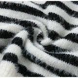 Backless Mohair Pullover Sweater
