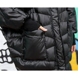 Stand Collar Long Parka