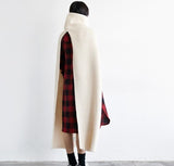 Turtleneck Pullover Sweater As Scarf Collar