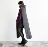 Turtleneck Pullover Sweater As Scarf Collar