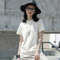 Short Sleeve Back Pattern Printed Tee