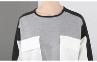 Long Sleeve Big Pocket Sweatshirt