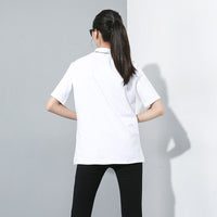 Turtleneck Loose Fit Graphic Tee