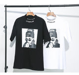 Turtleneck Loose Fit Graphic Tee
