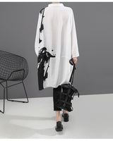 Black White Oversize Dress