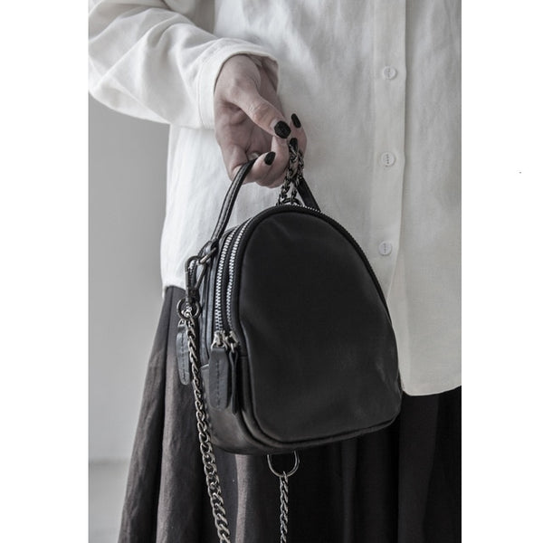 Black Chain Split Joint Bag