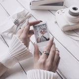 White Temperament Simple Cuff Bracelet