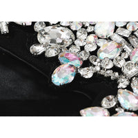 Blingbling Spliced Short Skirt