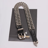 Pu Leather Chain Split Joint Bracelet