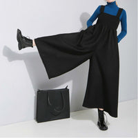 Vintage Pleated High Waist Wide Leg Pants