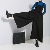 Vintage Pleated High Waist Wide Leg Pants