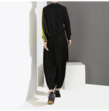 Color Block Tassel Sweatshirt