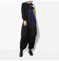 Color Block Tassel Sweatshirt