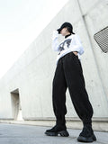 Wide Leg Corduroy Trousers