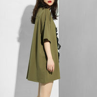 Army Green Black Bunny T-shirt
