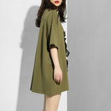 Army Green Black Bunny T-shirt