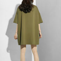 Army Green Black Bunny T-shirt