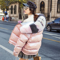 Winter Down Hooded Jacket
