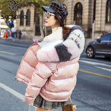 Winter Down Hooded Jacket